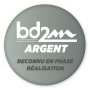 MedailleBD2M ARGENT Realisation